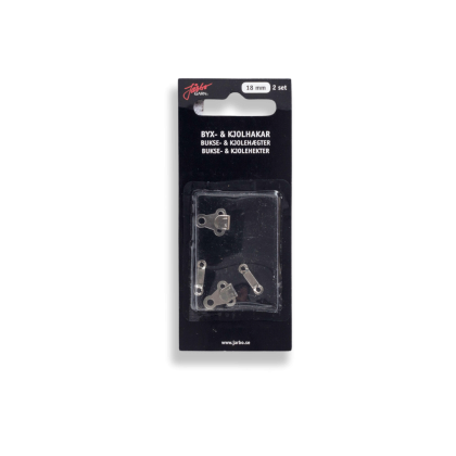 Byx & kjolhakar 18mm blanka 2set