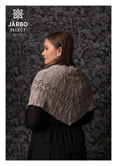 Silverkrans – sjal