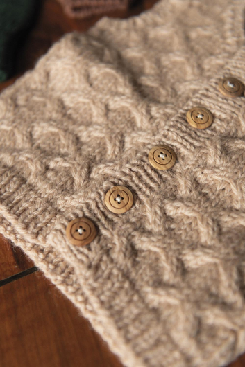 Arkiv - stickad barnväst