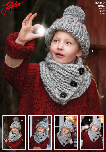 Selma - mössa och halsvärmare