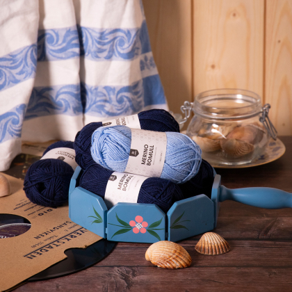 Garnpaket Sommarkoftan: Hav