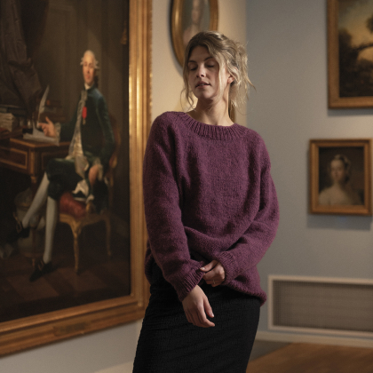 Duett - stickad damtröja