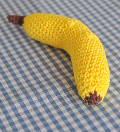 Frukter till barnens dessertbord - amigurumi