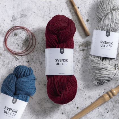 Svensk Ull 4 tr - Ullgarn