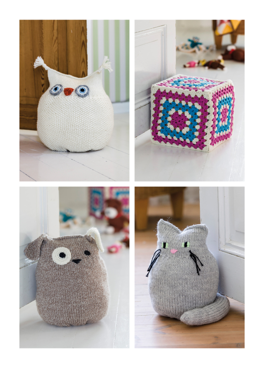 Hund, katt, uggla och kub