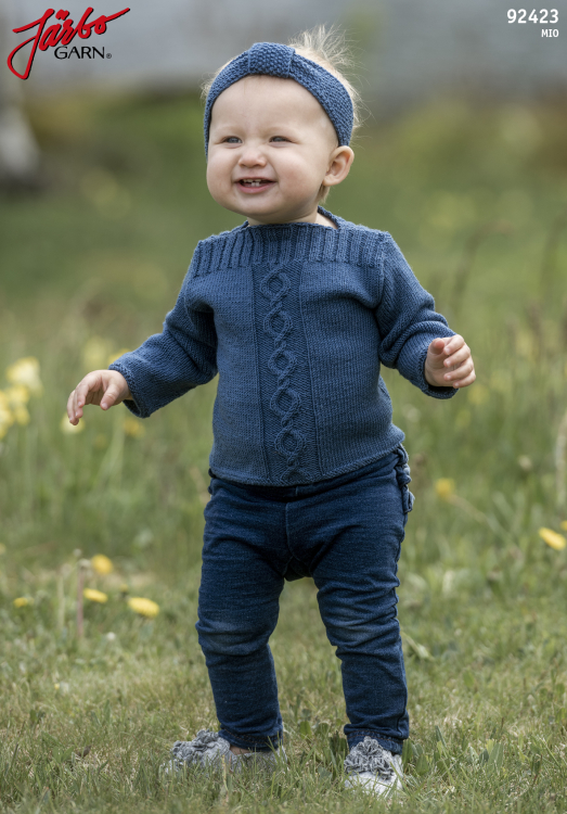 Putte - tröja med pannband