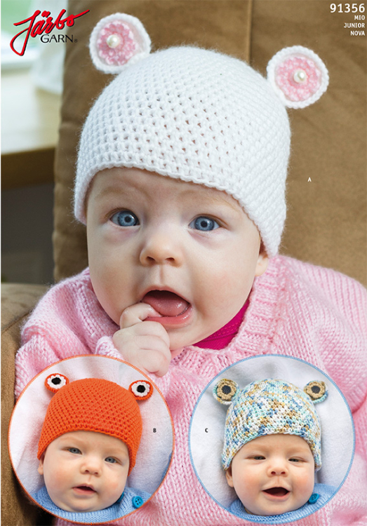 Babymössa med öron