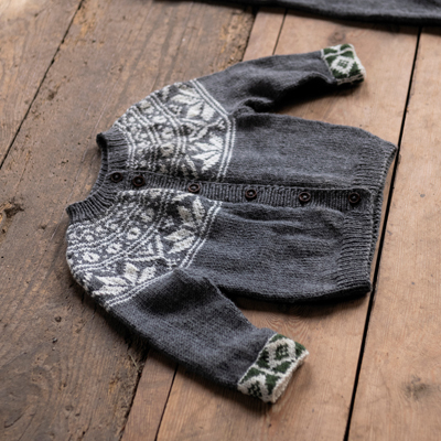 Malm – stickad kofta