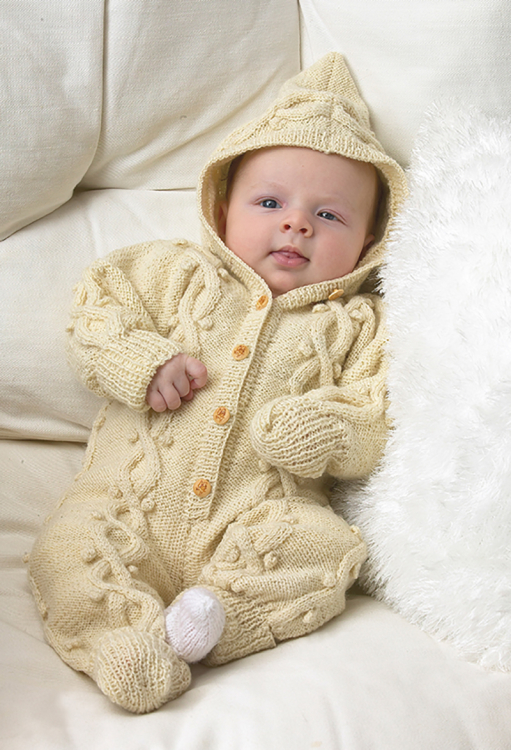 Babyoverall med specialmuddar