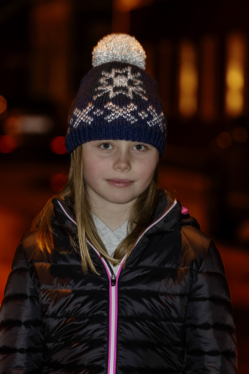 Stjärnmix - mössa med stjärnmönster