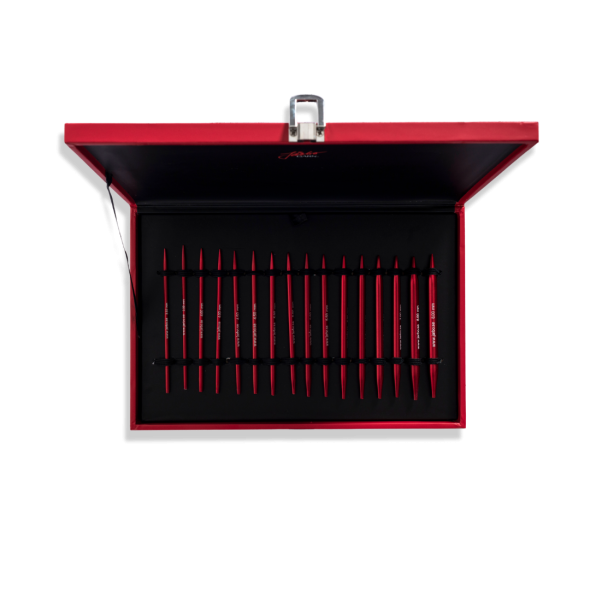 Järbo Röd Deluxe - Set med ändstickor (8 par, 13 cm)