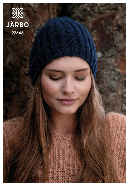 Untra - enkel ribbad mössa