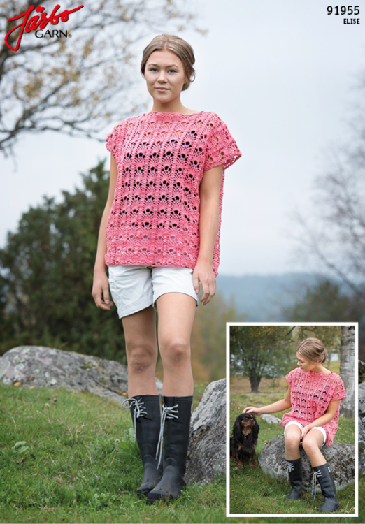 Pineapple top – ananasmönstrad topp