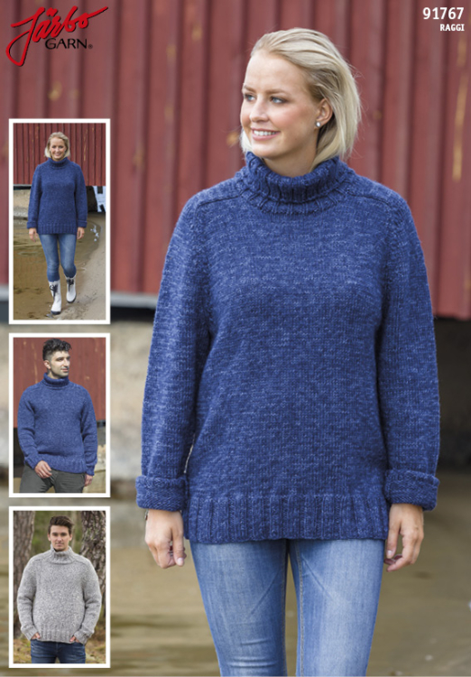 Raglantröja med polo