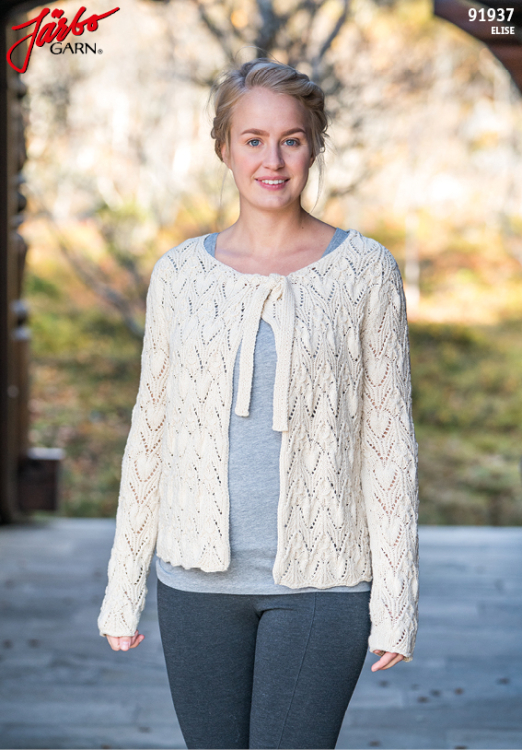 Damkofta med knytband