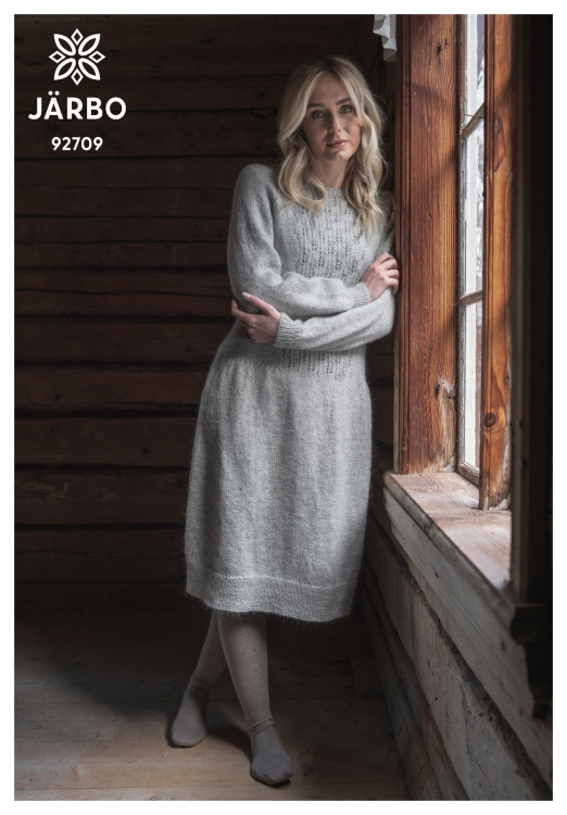 Törnrosa - långärmad klänning