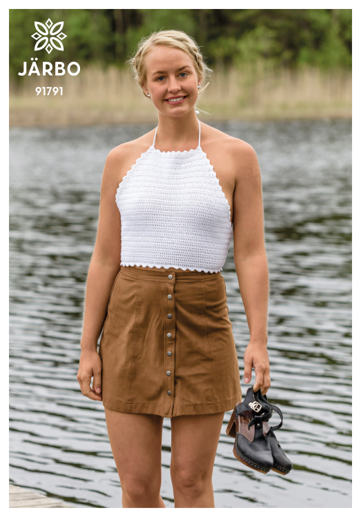 Virkat trekantslinne