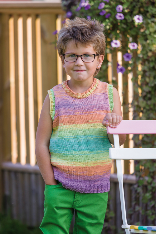 Basplagg med isatt ärm till barn, i Elise