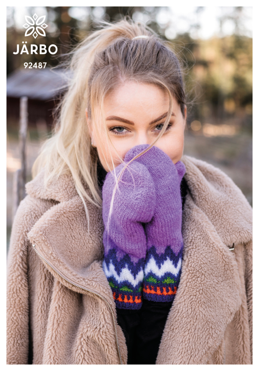 Bubbelgum - tumvantar med mönster