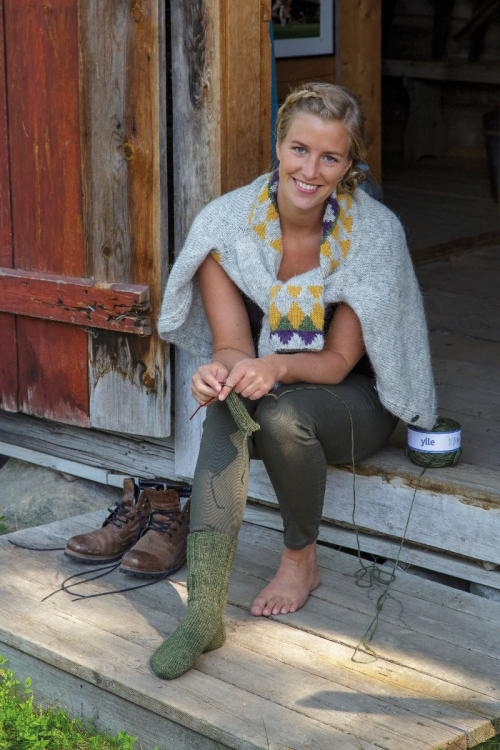 Klassiska raggsockor i Ylle