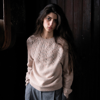 Sken – stickad tröja