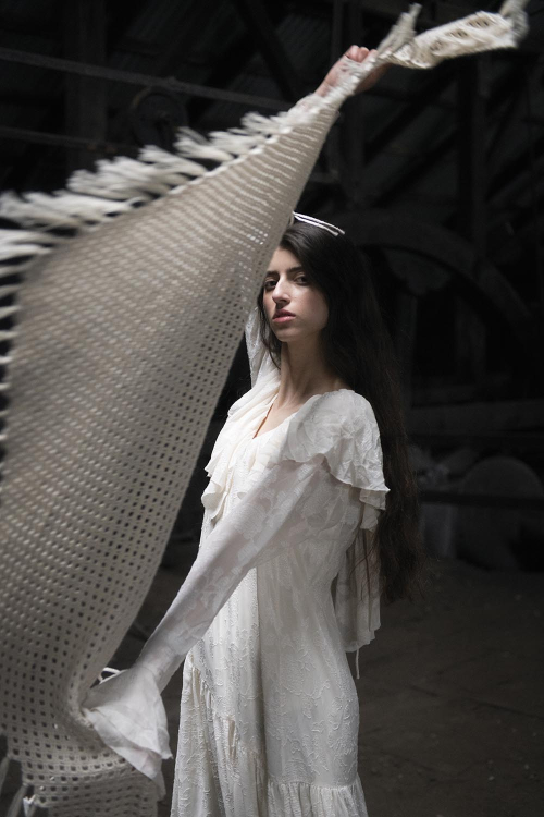 Klenod - virkad sjal