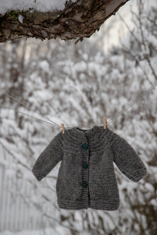 Femtimmarskoftan - babykofta