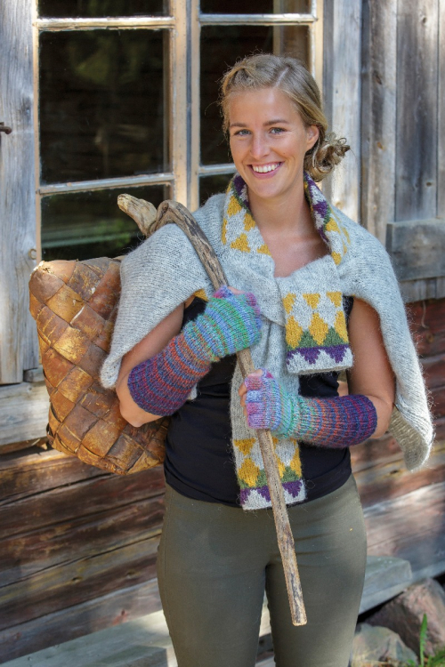 Klassiska raggsockor och torgvantar