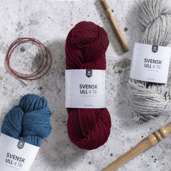 Svensk Ull 4 tr - Ullgarn