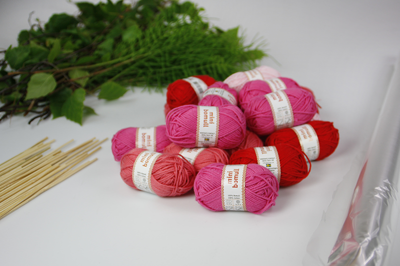 Blombukett av mininystan