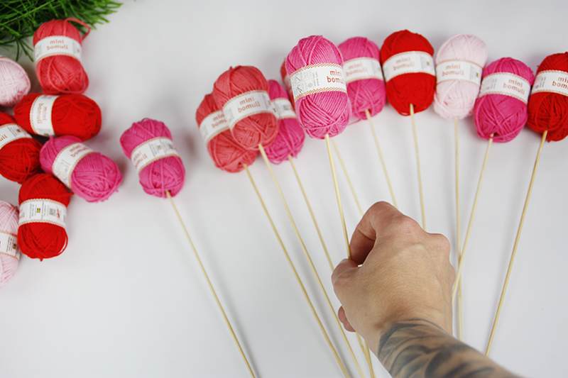 Blombukett av mininystan