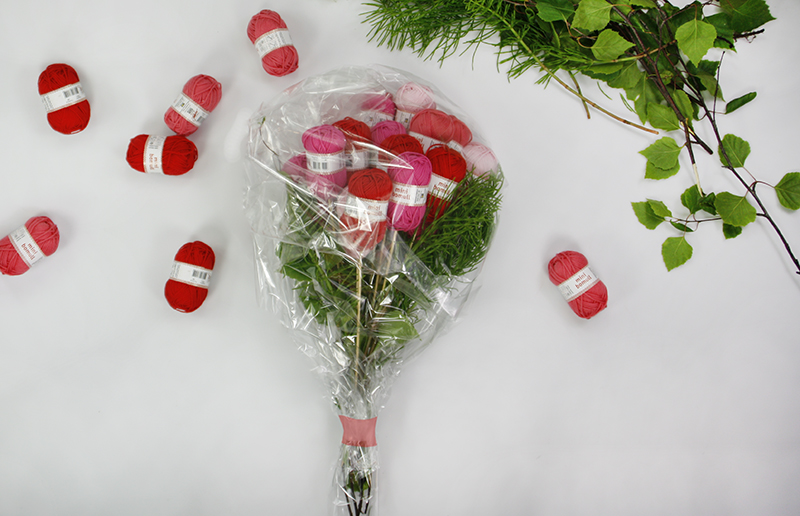 Blombukett av mininystan